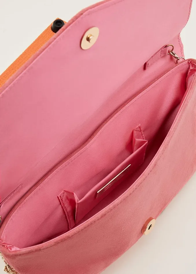 Women Phase Eight Bags and Clutches Caitlin Clutch Bag Watermelon
