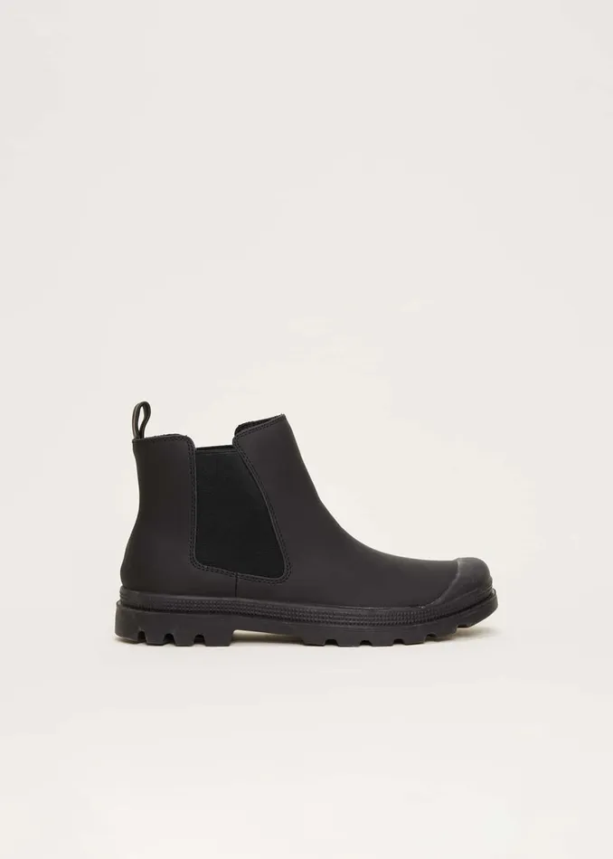 Women Phase Eight Boots Chunky Chelsea Boot Black