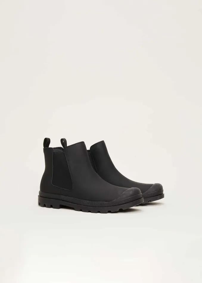Women Phase Eight Boots Chunky Chelsea Boot Black