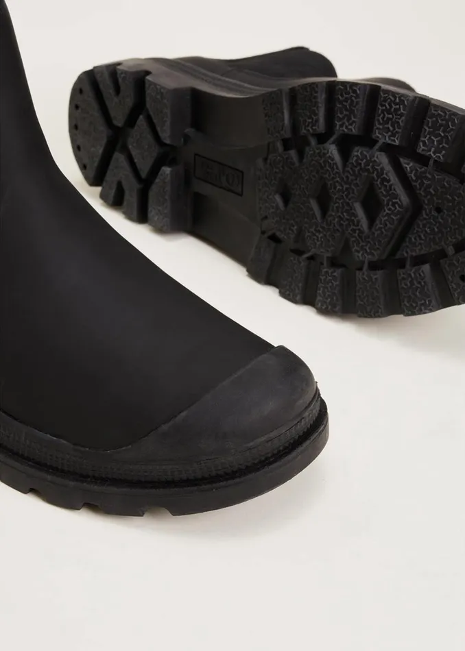 Women Phase Eight Boots Chunky Chelsea Boot Black