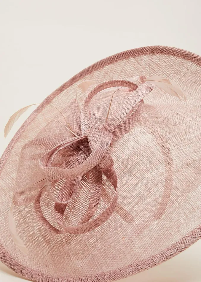 Women Phase Eight Fascinators and Hats Blush Pink Fascinator Antique Rose