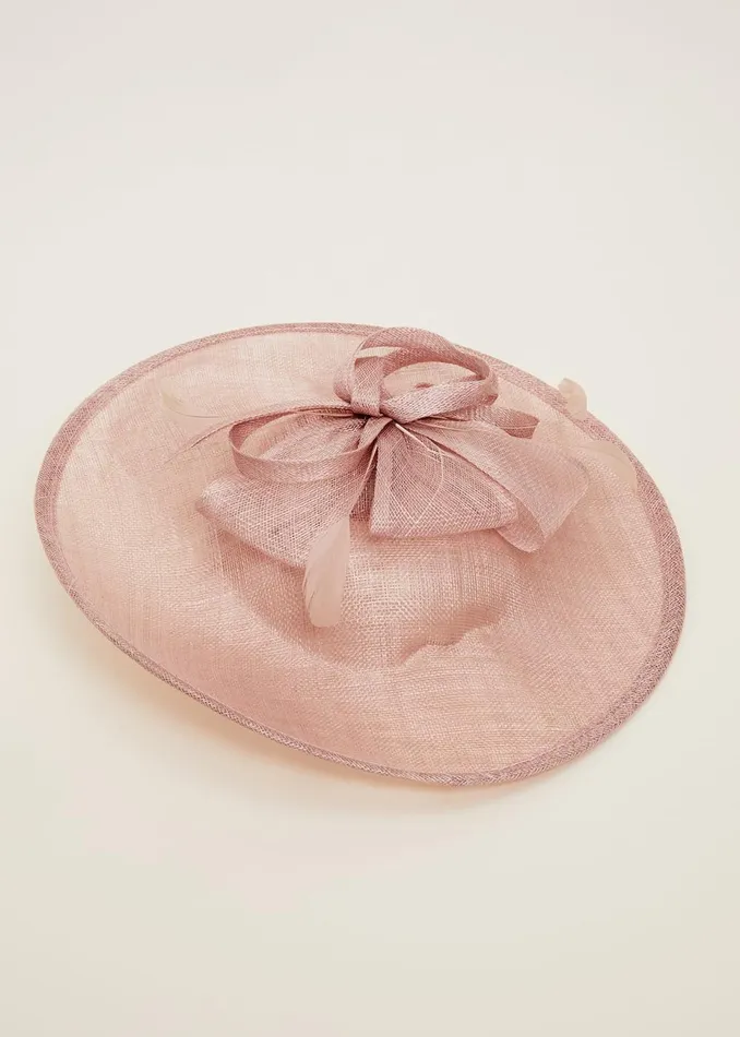 Women Phase Eight Fascinators and Hats Blush Pink Fascinator Antique Rose