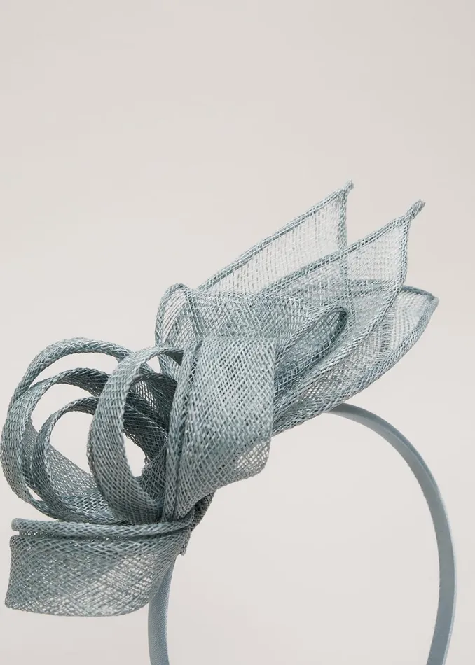 Women Phase Eight Fascinators and Hats Twist Bow Headband Light Green
