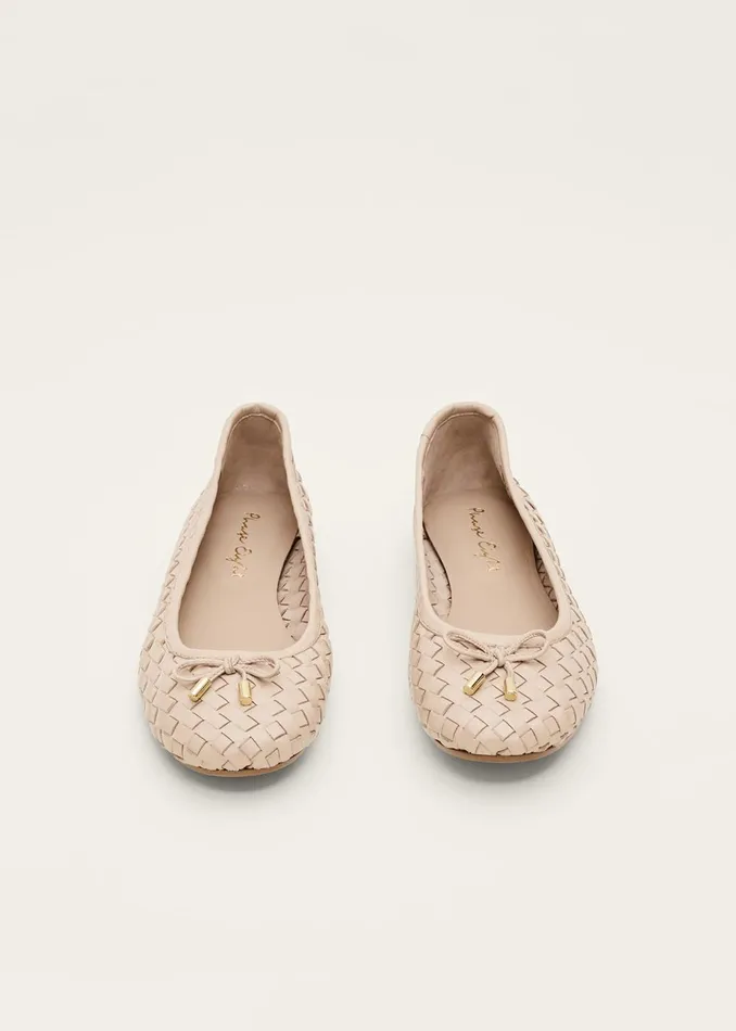 Women Phase Eight Flats Ballet Pump Blush