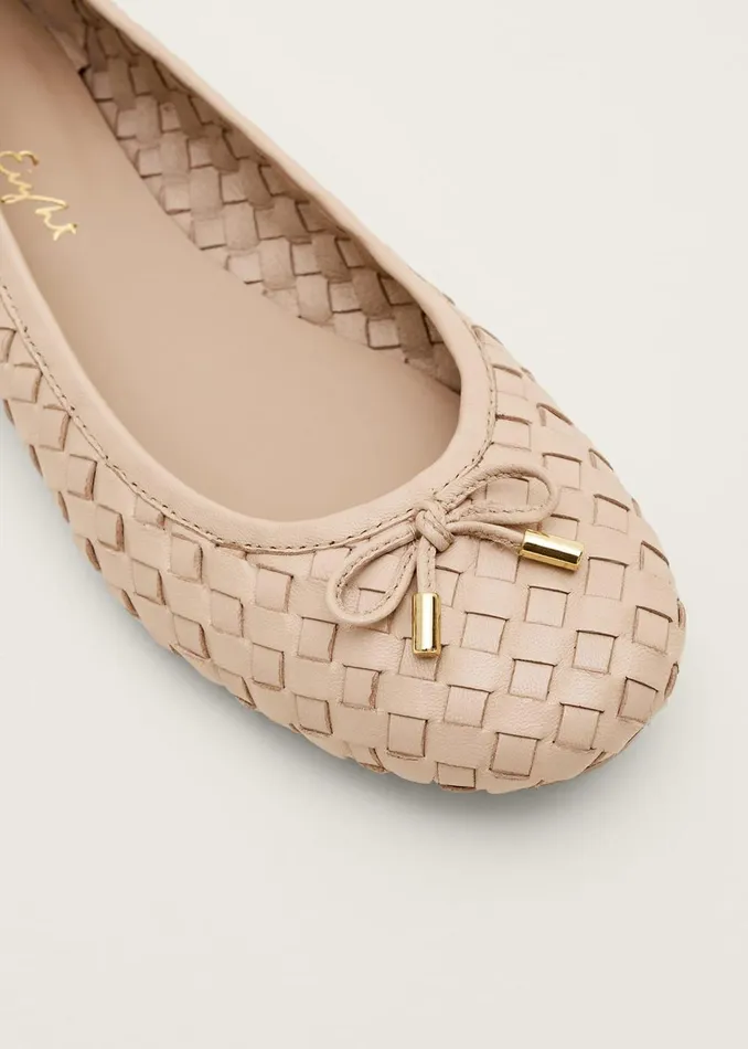 Women Phase Eight Flats Ballet Pump Blush