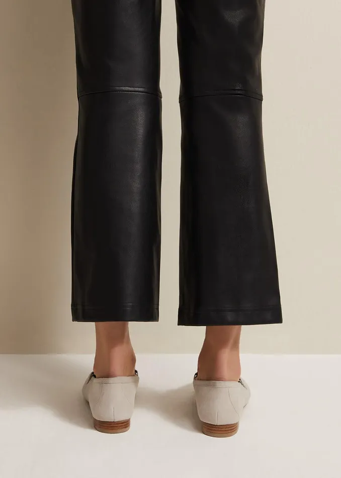 Women Phase Eight Flats Grey Chain Detail Loafers Light Grey