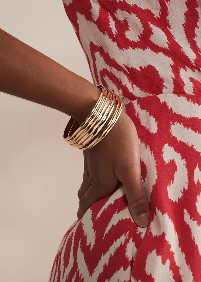 Women Phase Eight Jewellery Gold Bangles Gold