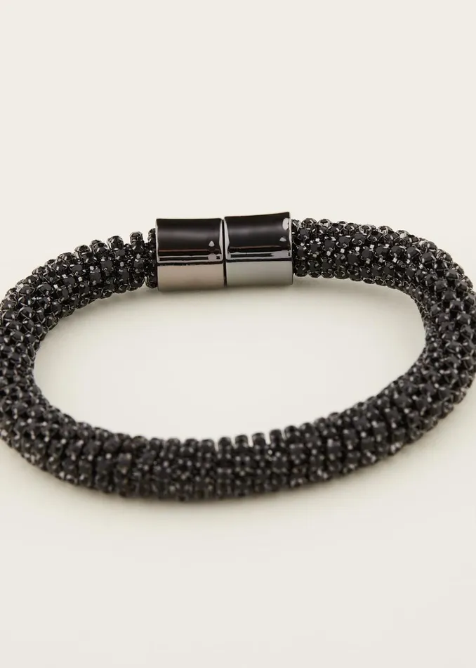 Women Phase Eight Jewellery Sparkle Bracelet Black