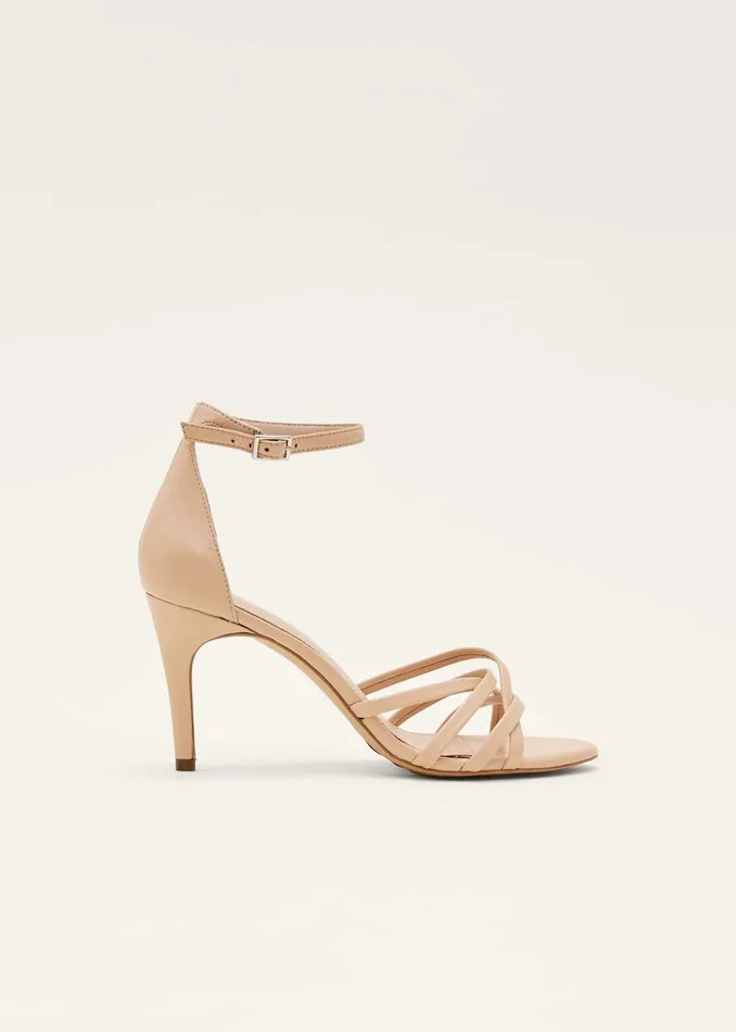 Women Phase Eight Occasion Shoes Barely There Sandal Nude