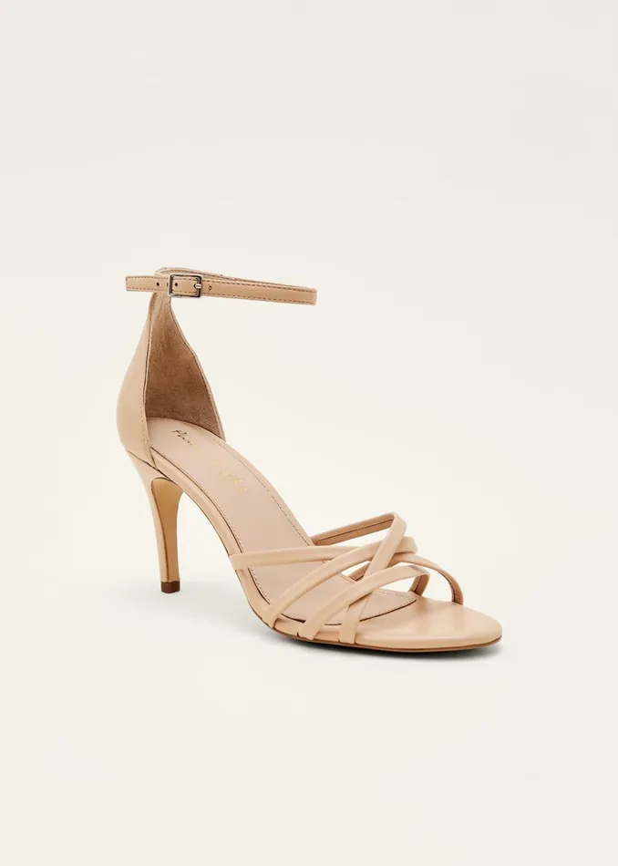 Women Phase Eight Occasion Shoes Barely There Sandal Nude