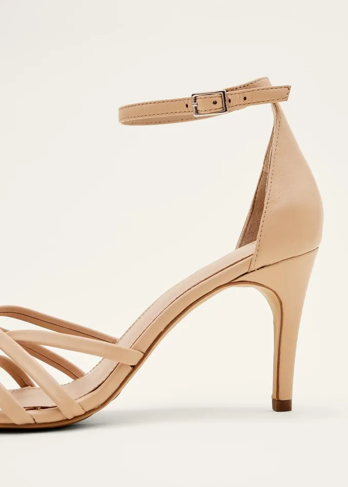 Women Phase Eight Occasion Shoes Barely There Sandal Nude