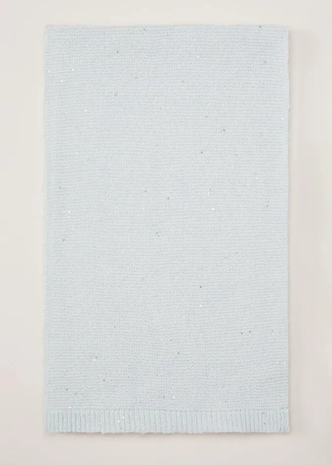 Women Phase Eight Scarves Sequin Scarf Blue