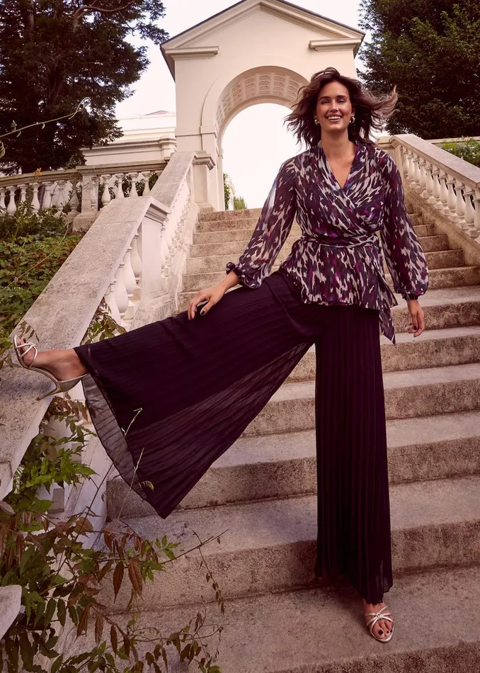 Women Phase Eight Shirts and Blouses Florentine Printed Blouse Multicoloured