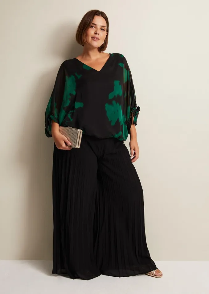 Women Phase Eight Shirts and Blouses Madison Silk Blouse Green