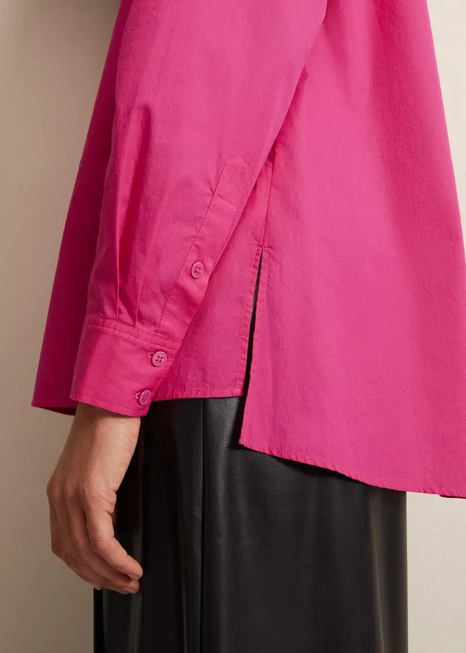 Women Phase Eight Shirts and Blouses Pink Cotton Shirt Pink