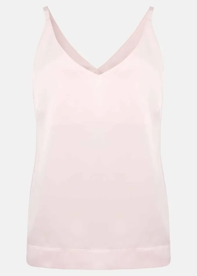Women Phase Eight Tops and TShirts Alanis Cami Top Pale Pink