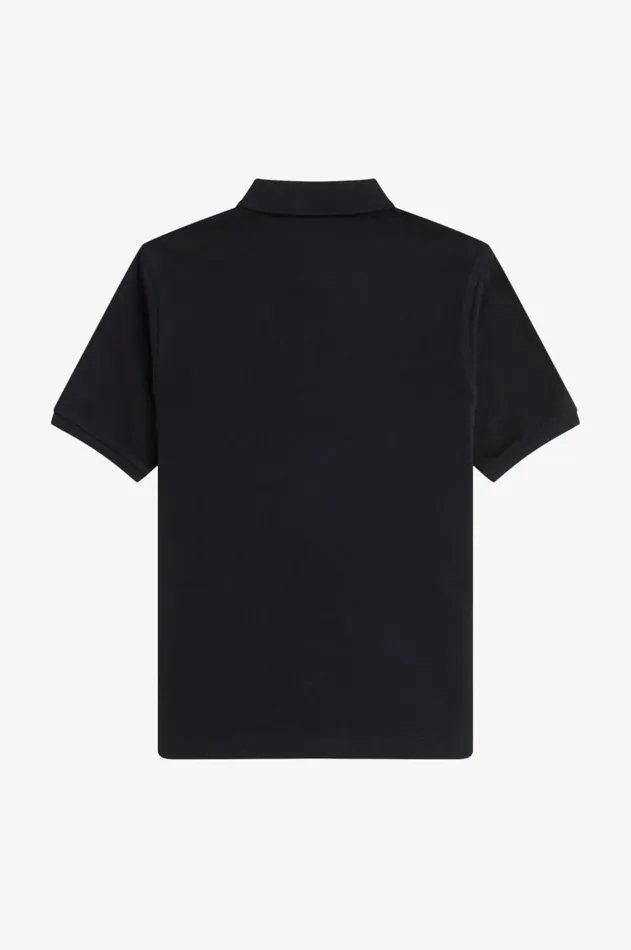 Women Polo Shirts Fred Perry G6000 Blackdark Caramel