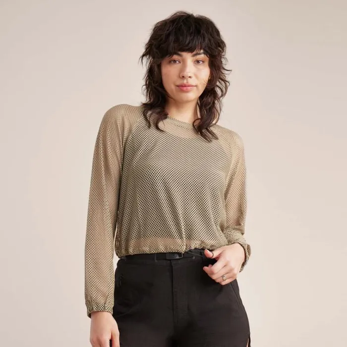 Women Roark Shirts Flora Long Sleeve Sage