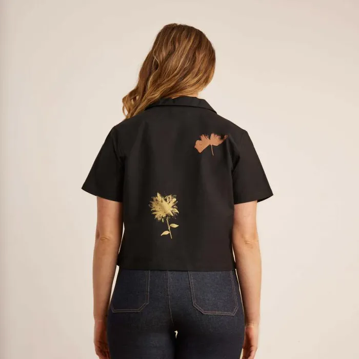 Women Roark Shirts Idle Camp Shirt Black