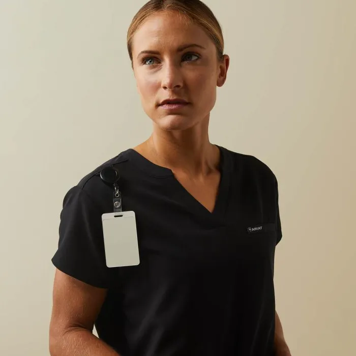 Women Scrubs Ariat Eliza Fashion Scrub Top Black Women Scrubs Ariat Eliza Fashion Scrub Top Black