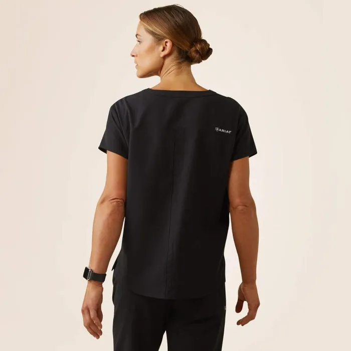 Women Scrubs Ariat Eliza Fashion Scrub Top Black Women Scrubs Ariat Eliza Fashion Scrub Top Black