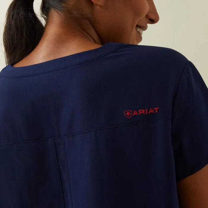 Women Scrubs Ariat Eliza Fashion Scrub Top Navy Women Scrubs Ariat Eliza Fashion Scrub Top Navy