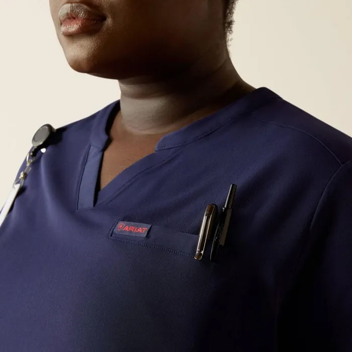 Women Scrubs Ariat Eliza Fashion Scrub Top Navy Women Scrubs Ariat Eliza Fashion Scrub Top Navy