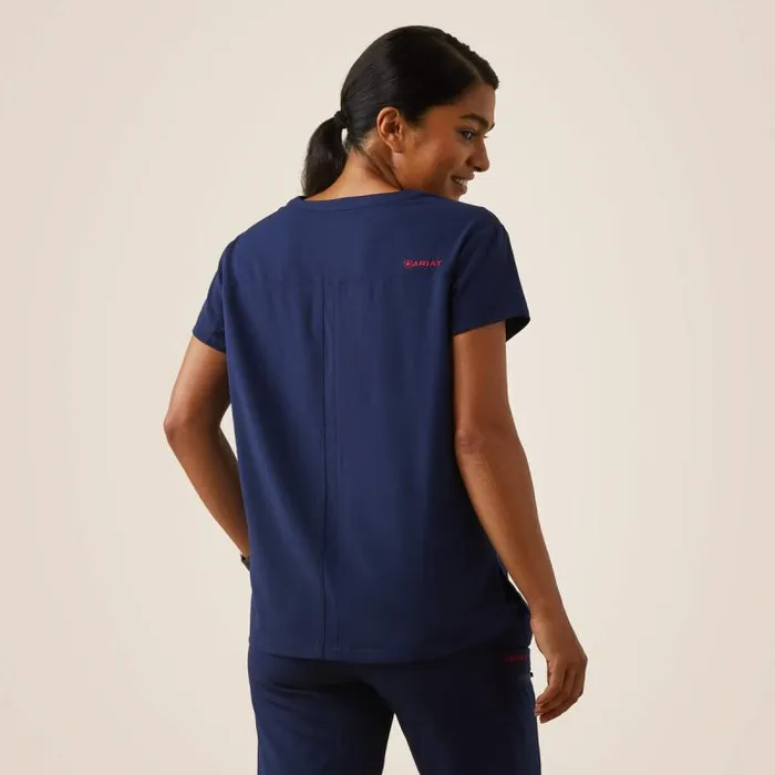 Women Scrubs Ariat Eliza Fashion Scrub Top Navy Women Scrubs Ariat Eliza Fashion Scrub Top Navy