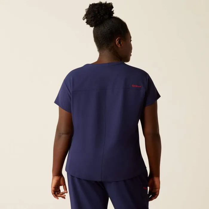 Women Scrubs Ariat Eliza Fashion Scrub Top Navy Women Scrubs Ariat Eliza Fashion Scrub Top Navy
