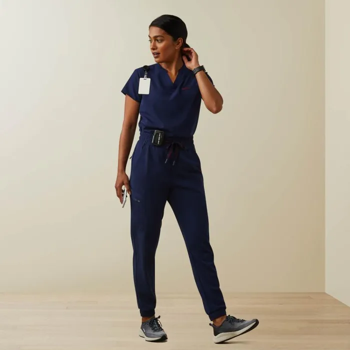 Women Scrubs Ariat Eliza Fashion Scrub Top Navy Women Scrubs Ariat Eliza Fashion Scrub Top Navy