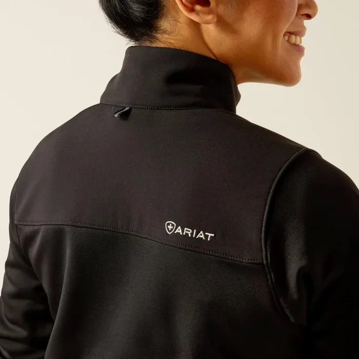 Women Scrubs Ariat Sina Fleece Scrub Jacket Black Women Scrubs Ariat Sina Fleece Scrub Jacket Black