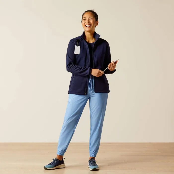 Women Scrubs Ariat Sina Fleece Scrub Jacket Navy Women Scrubs Ariat Sina Fleece Scrub Jacket Navy