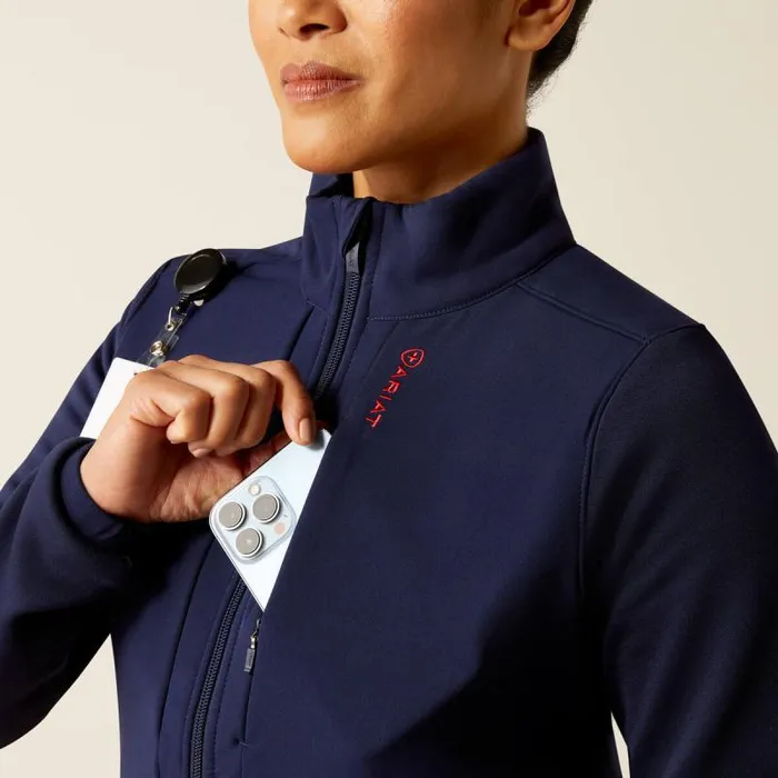 Women Scrubs Ariat Sina Fleece Scrub Jacket Navy Women Scrubs Ariat Sina Fleece Scrub Jacket Navy