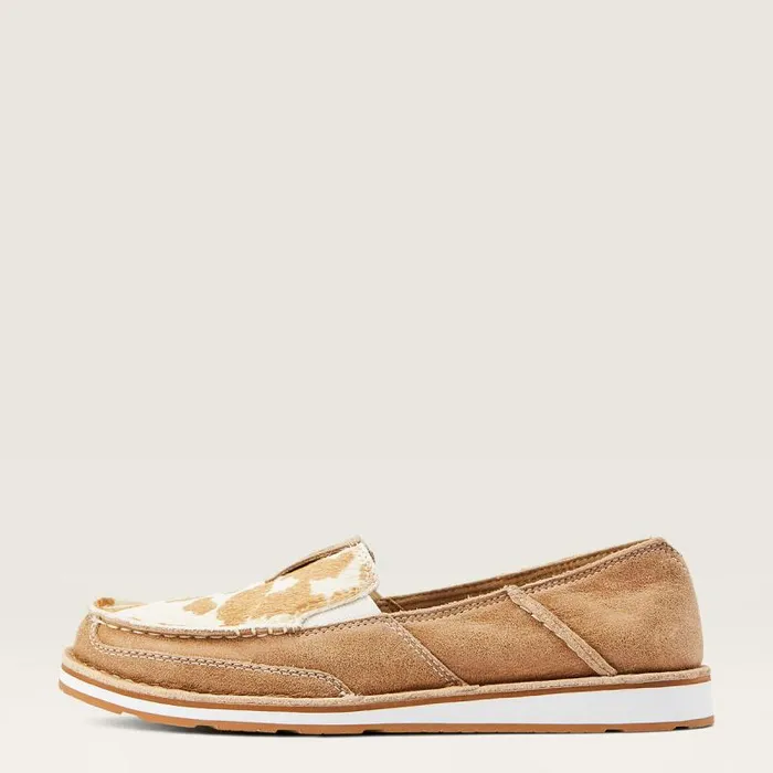 Women Shoes and Sneakers Ariat Cruiser Adobe Tan And White Hair On Women Shoes and Sneakers Ariat Cruiser Adobe Tan And White Hair On