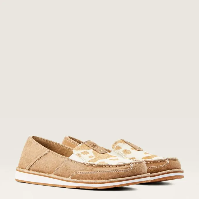 Women Shoes and Sneakers Ariat Cruiser Adobe Tan And White Hair On Women Shoes and Sneakers Ariat Cruiser Adobe Tan And White Hair On