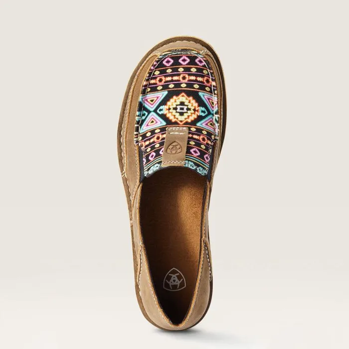 Women Shoes and Sneakers Ariat Cruiser Brown Bomber Neon Lights