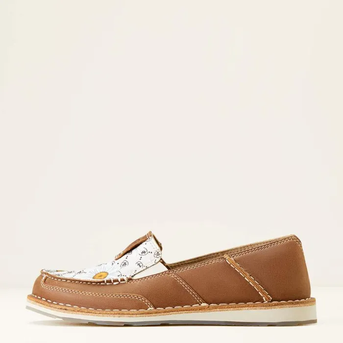 Women Shoes and Sneakers Ariat Cruiser Carmella Brown Daisy Logo Print Women Shoes and Sneakers Ariat Cruiser Carmella Brown Daisy Logo Print