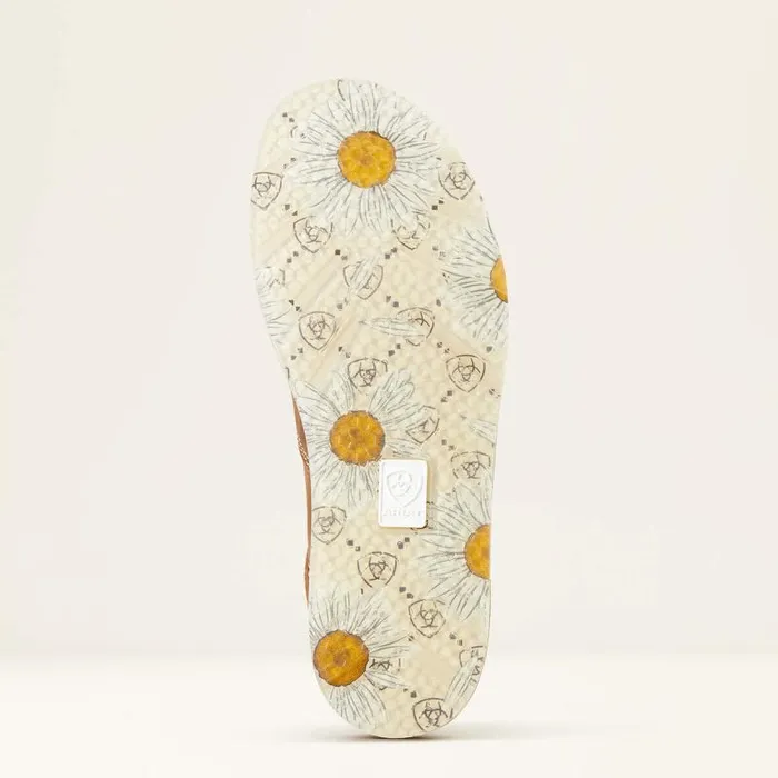 Women Shoes and Sneakers Ariat Cruiser Carmella Brown Daisy Logo Print Women Shoes and Sneakers Ariat Cruiser Carmella Brown Daisy Logo Print