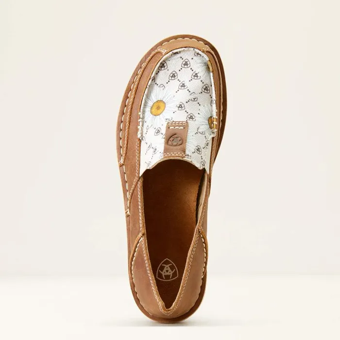 Women Shoes and Sneakers Ariat Cruiser Carmella Brown Daisy Logo Print Women Shoes and Sneakers Ariat Cruiser Carmella Brown Daisy Logo Print