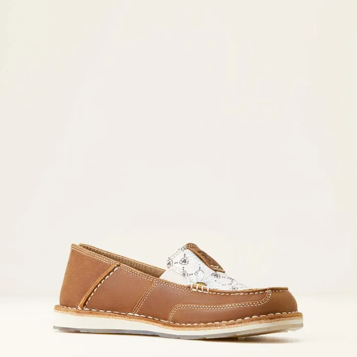 Women Shoes and Sneakers Ariat Cruiser Carmella Brown Daisy Logo Print Women Shoes and Sneakers Ariat Cruiser Carmella Brown Daisy Logo Print