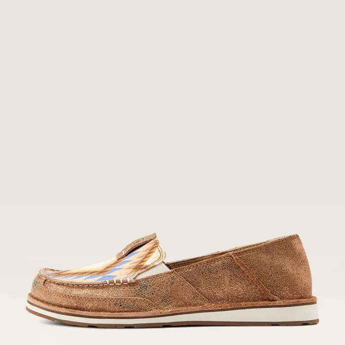 Women Shoes and Sneakers Ariat Cruiser Metallic Bronze Blanket Print Women Shoes and Sneakers Ariat Cruiser Metallic Bronze Blanket Print