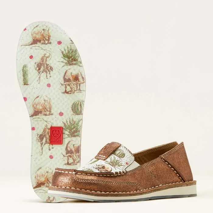 Women Shoes and Sneakers Ariat Cruiser Sendero Copper Metallic