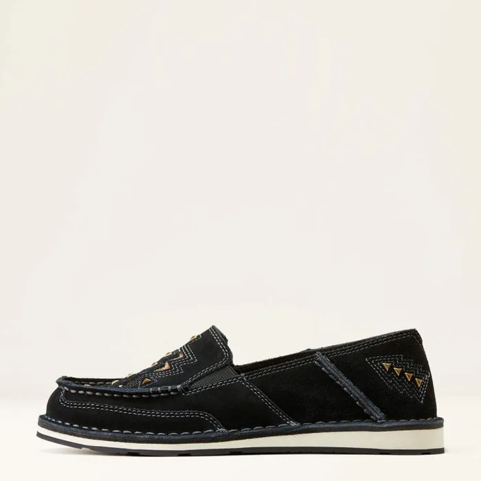 Women Shoes and Sneakers Ariat Cruiser Shine Black Suede Women Shoes and Sneakers Ariat Cruiser Shine Black Suede