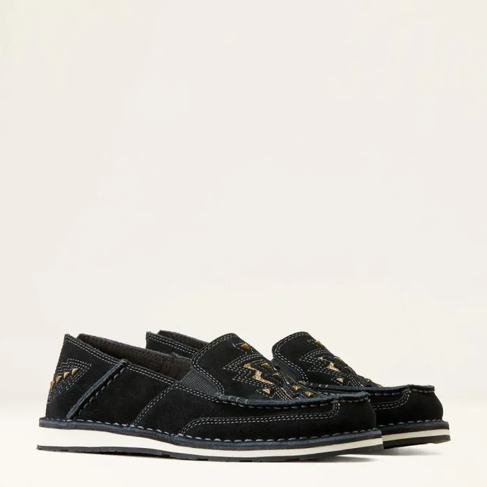 Women Shoes and Sneakers Ariat Cruiser Shine Black Suede Women Shoes and Sneakers Ariat Cruiser Shine Black Suede