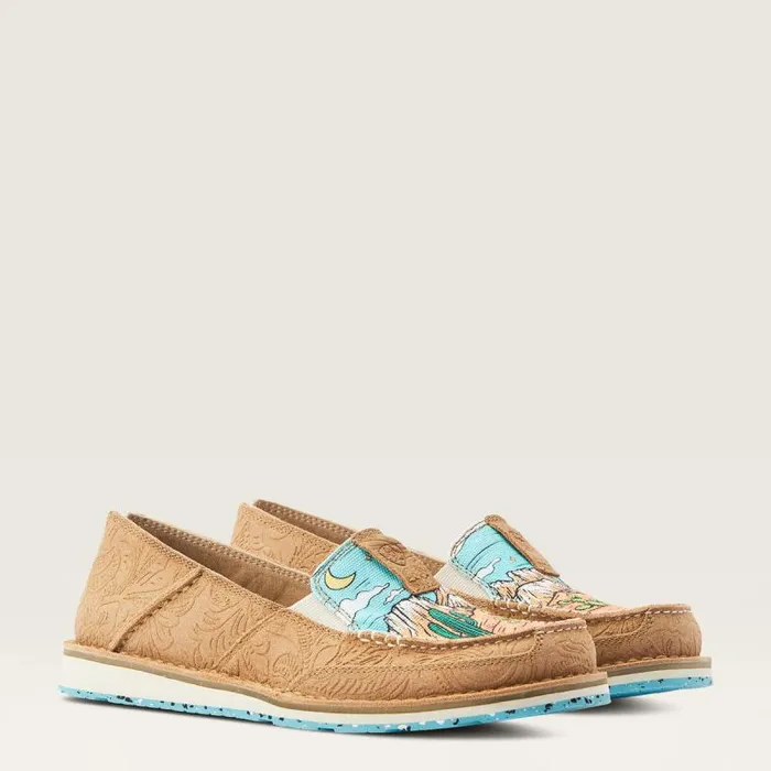 Women Shoes and Sneakers Ariat Cruiser Tan Suede Emboss Arizona Skies Women Shoes and Sneakers Ariat Cruiser Tan Suede Emboss Arizona Skies