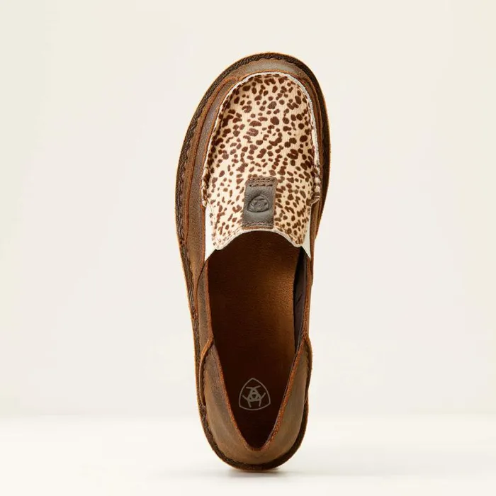 Women Shoes and Sneakers Ariat Cruiser Vintage Bomber Cheetah Hair On