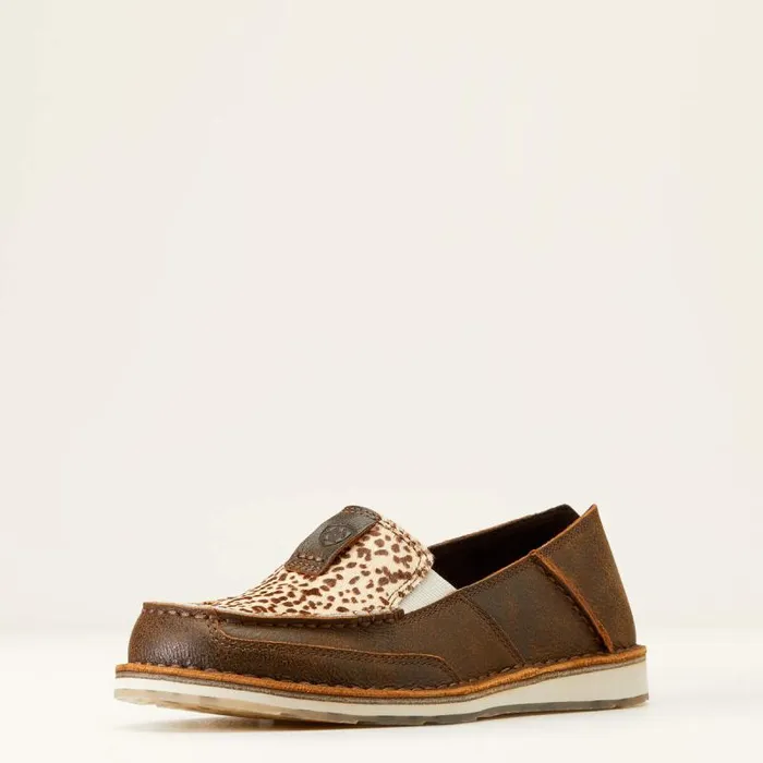 Women Shoes and Sneakers Ariat Cruiser Vintage Bomber Cheetah Hair On