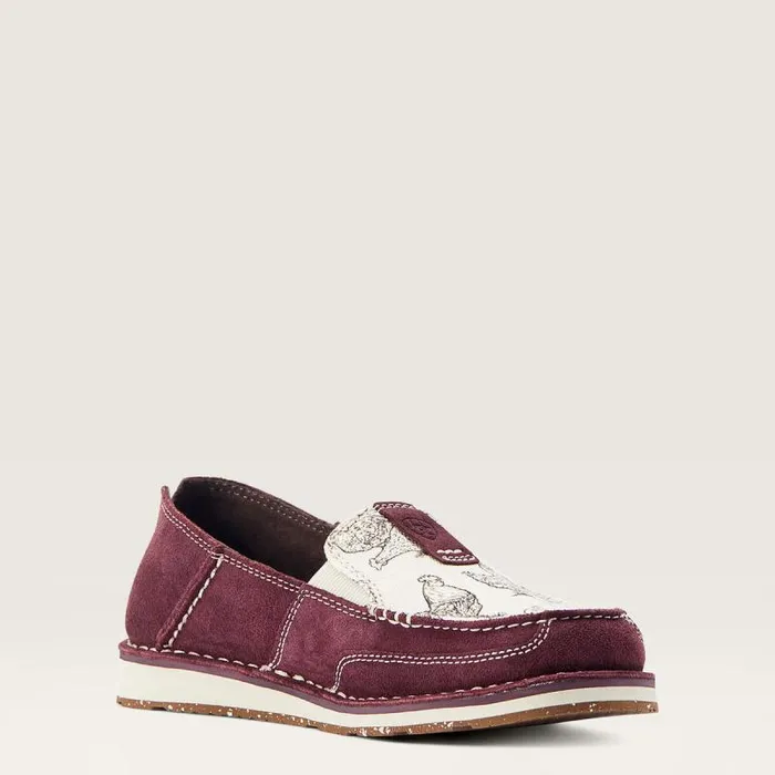 Women Shoes and Sneakers Ariat Cruiser Wine Women Shoes and Sneakers Ariat Cruiser Wine