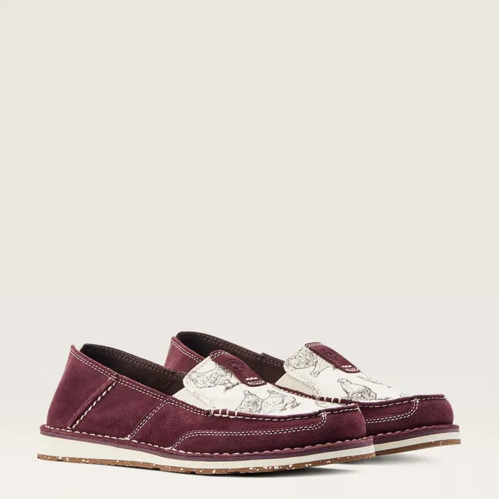 Women Shoes and Sneakers Ariat Cruiser Wine Women Shoes and Sneakers Ariat Cruiser Wine