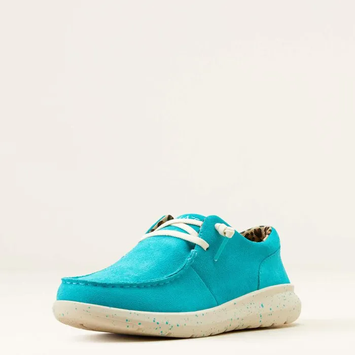 Women Shoes and Sneakers Ariat Hilo Brightest Turquoise